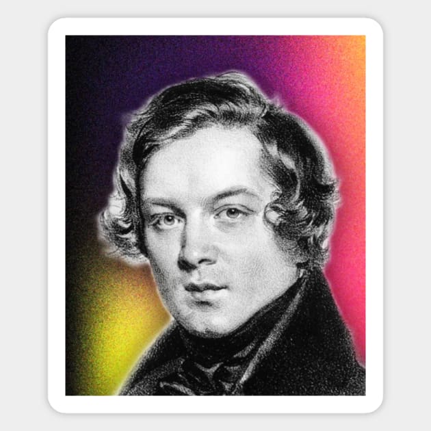 Robert Schumann Portrait | Robert Schumann Artwork 15 Magnet by JustLit